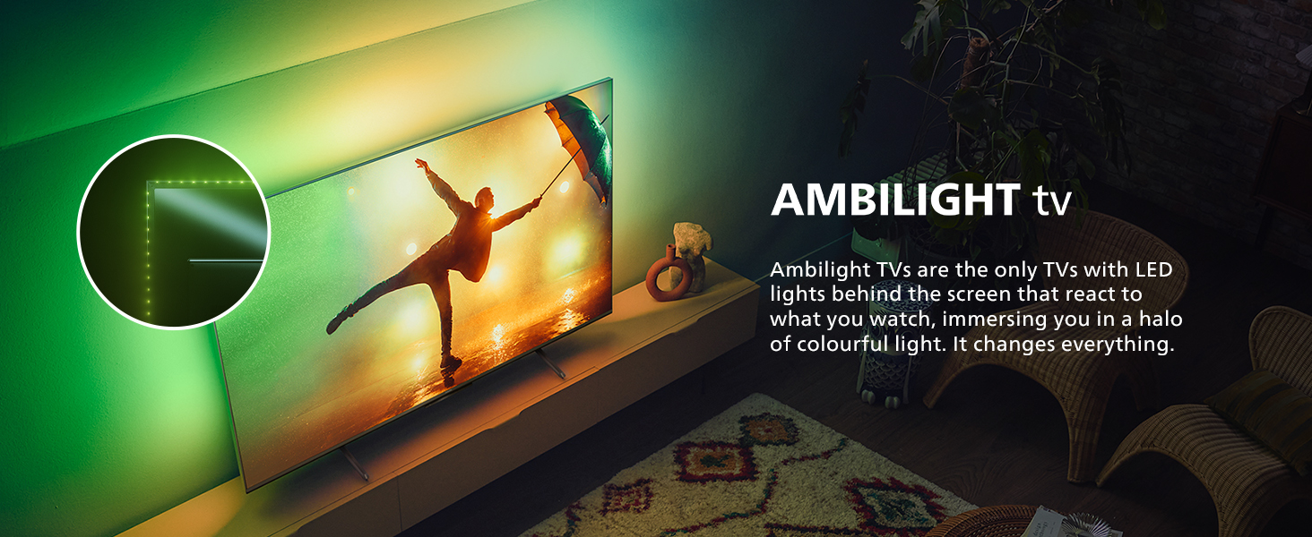 Buy Philips Ambilight 43In PUS8108 Smart 4K HDR LED Freeview TV