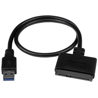 Conecte una unidad SSD/DD SATA de 2,5" a su ordenador con este cable ultraportátil USB 3.1 Gen 2