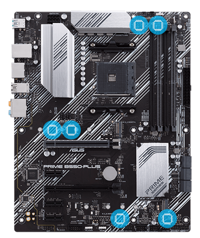 PCパーツ ASUS PRIME B550-PLUS Motherboard PRIME B550-PLUS｜Motherboards｜ASUS Global