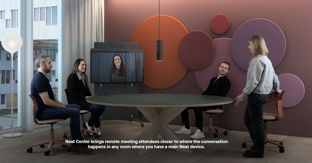 Neat Center: 360-Degree Video Conferencing Companion Device - 3x 8MP ...