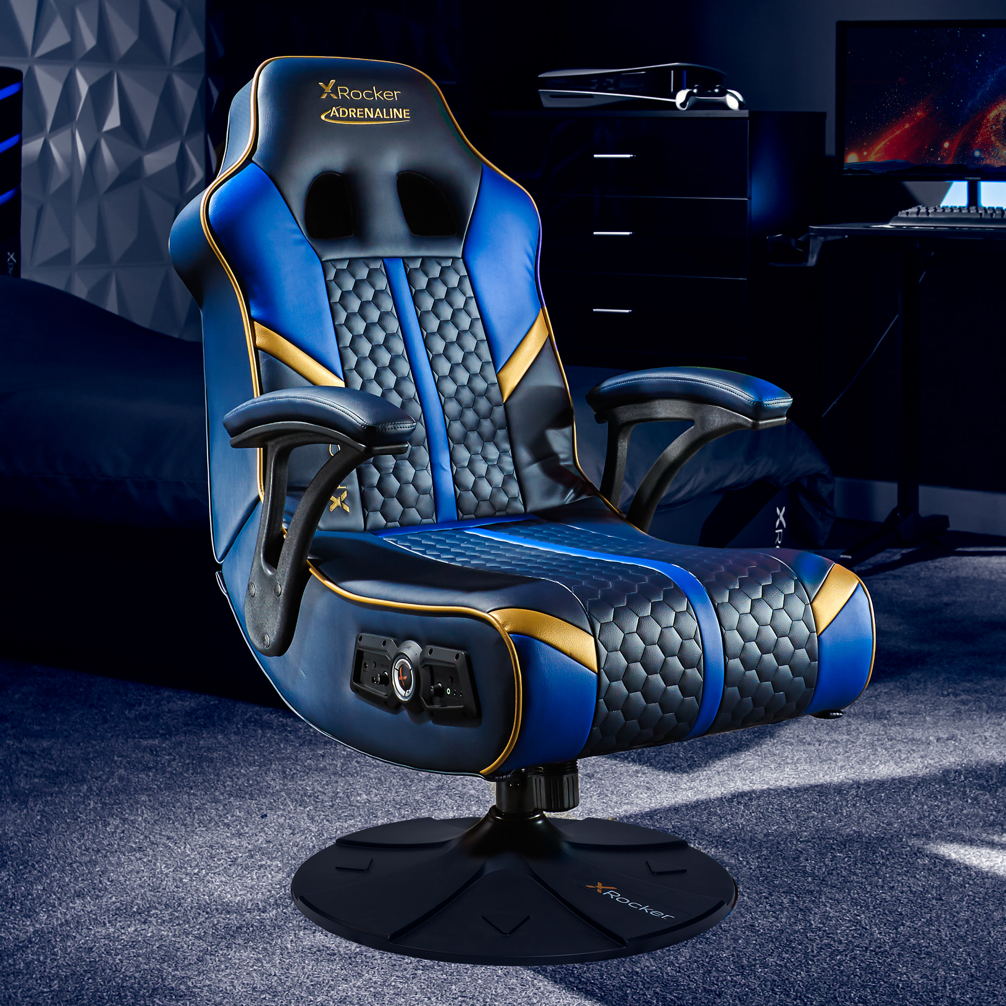 Used X-Rocker Adrenaline Gaming Chair - PS4 & Xbox One - O8