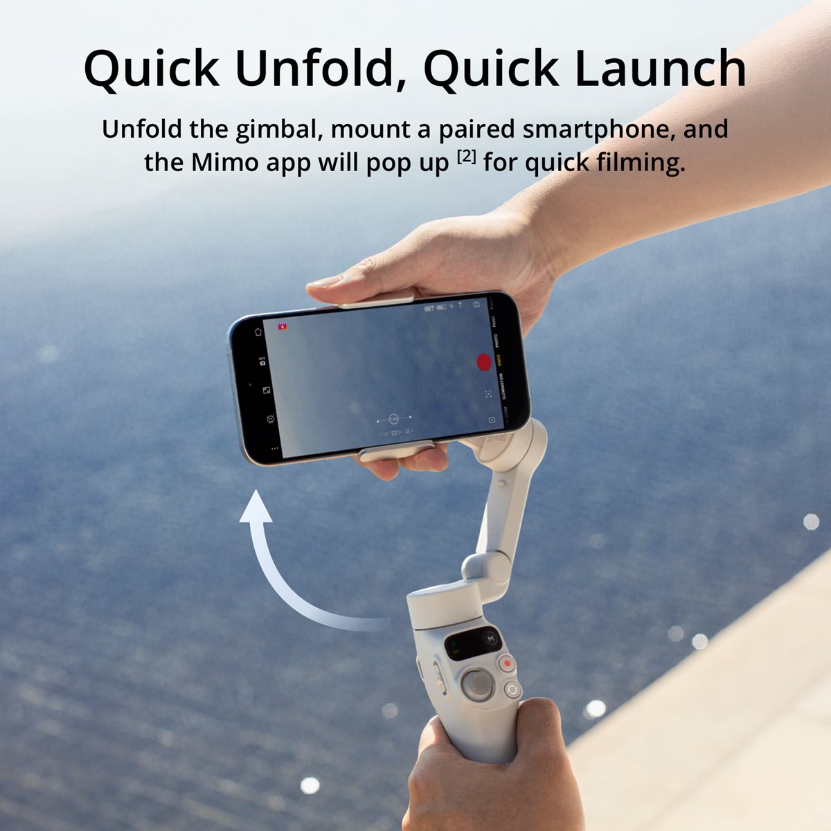 DJI Osmo Mobile 7 Smartphone 3 Axis Gimbal Stabilizer Gray CP.OS