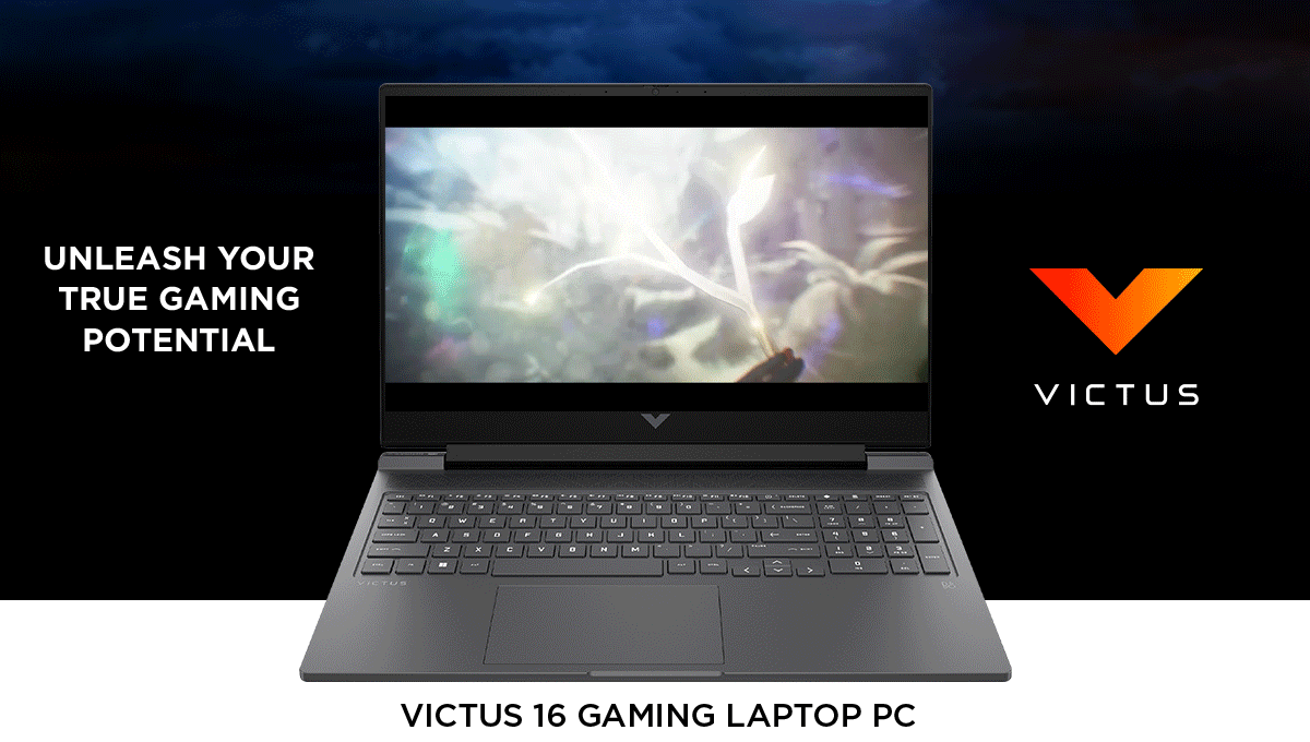 Victus by HP 16.1 inch Gamign Laptop PC Bundle shows Genshin Impact gameplay