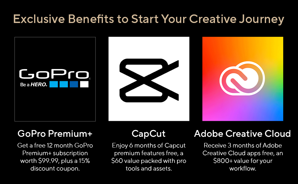 Exclusive Benefits to Start Your Creative Journey