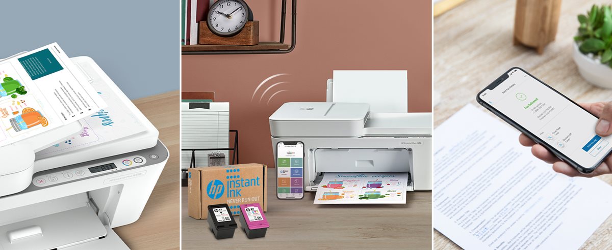 HP DeskJet Plus 4158 All-in-One Printer - Instant Ink Ready - Sam's Club