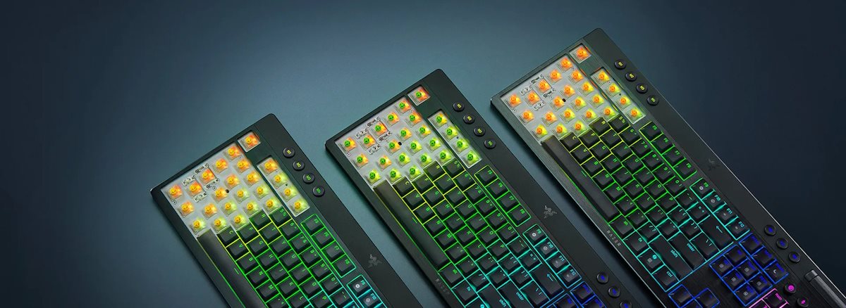 Razer BlackWidow V4 Low profile HyperSpeed Wireless Full Size