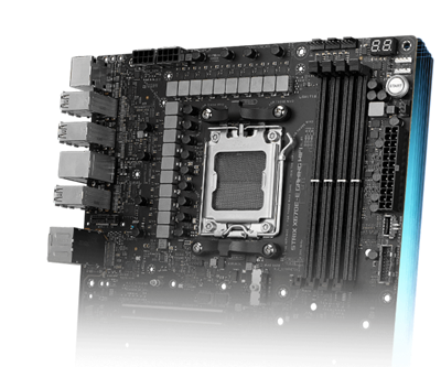 ROG Strix X670E-E features an eight-layer PCB