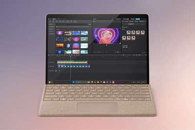 A traditional laptop