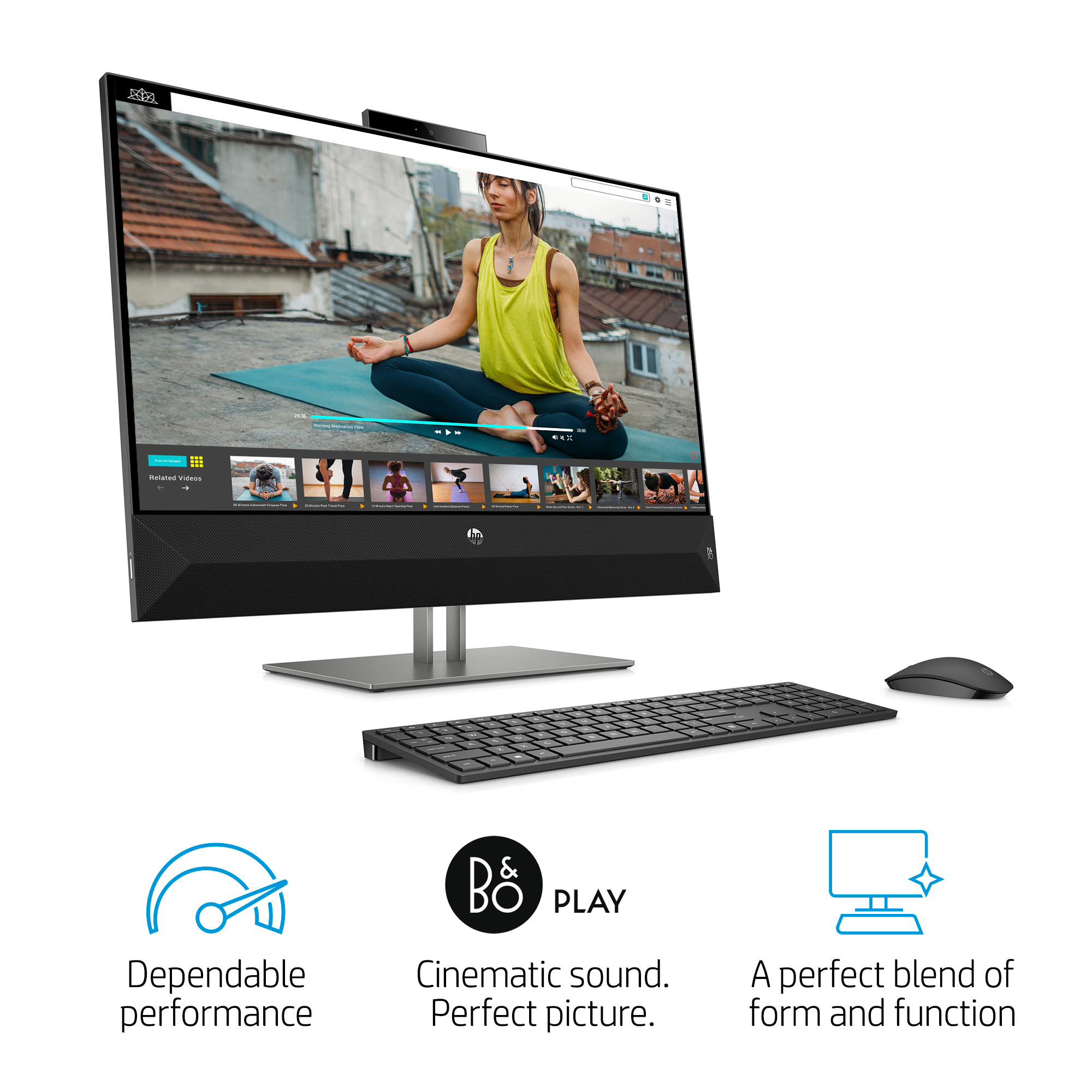 HP All-in-One Computer Pavilion 27-xa0050 Intel Core i5-8400T 8GB