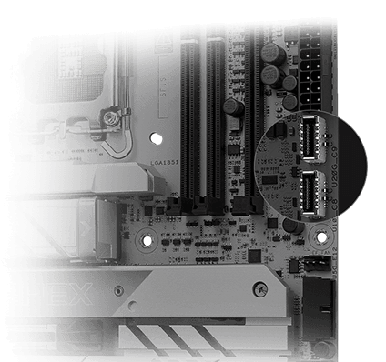 EIN USB 20Gbps & EIN USB 10Gbps TYPE-C FRONTPANEL-ANSCHLUSS