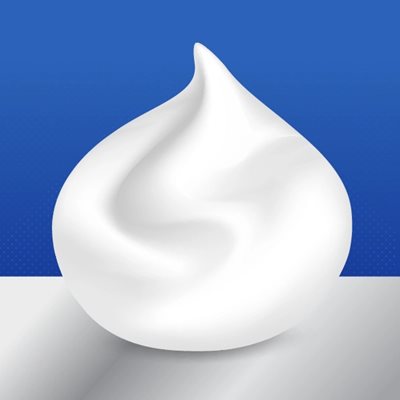 white foam
