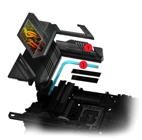 ASUS ROG STRIX Z790-H GAMING WIFI - Motherboard - ATX - LGA1700