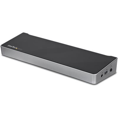 Station d'accueil pour PC portable | Transfert de fichier | DisplayPort et HDMI | Mac et Windows® | 5 ports USB