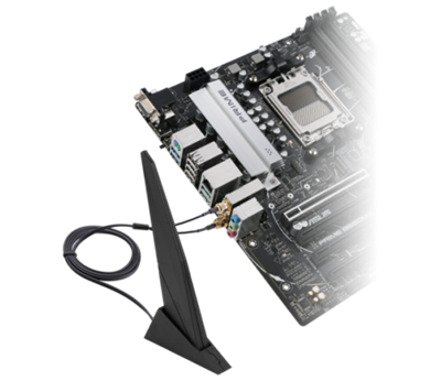 The motherboard features onboard WIFI 6.