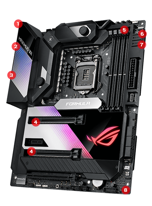 Water Cooling Asus Xii Formula ASUS ROG MAXIMUS XII FORMULA Z490