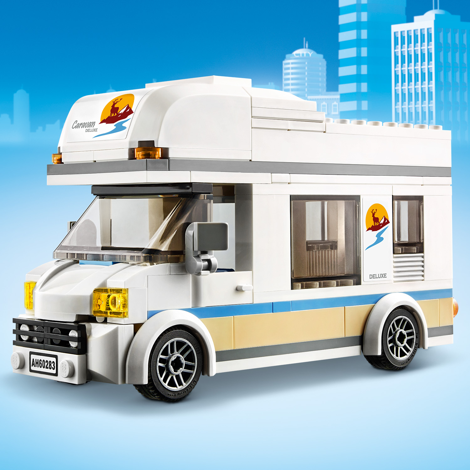 Buy LEGO City Great Vehicles Holiday Camper Van Toy Car 60283