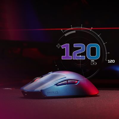 Always Ready with up to 120 Hours of Battery Life