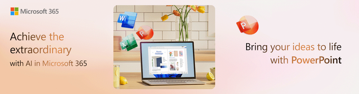 Microsoft 365 Achieve the extraordinary with AI in Microsoft 365