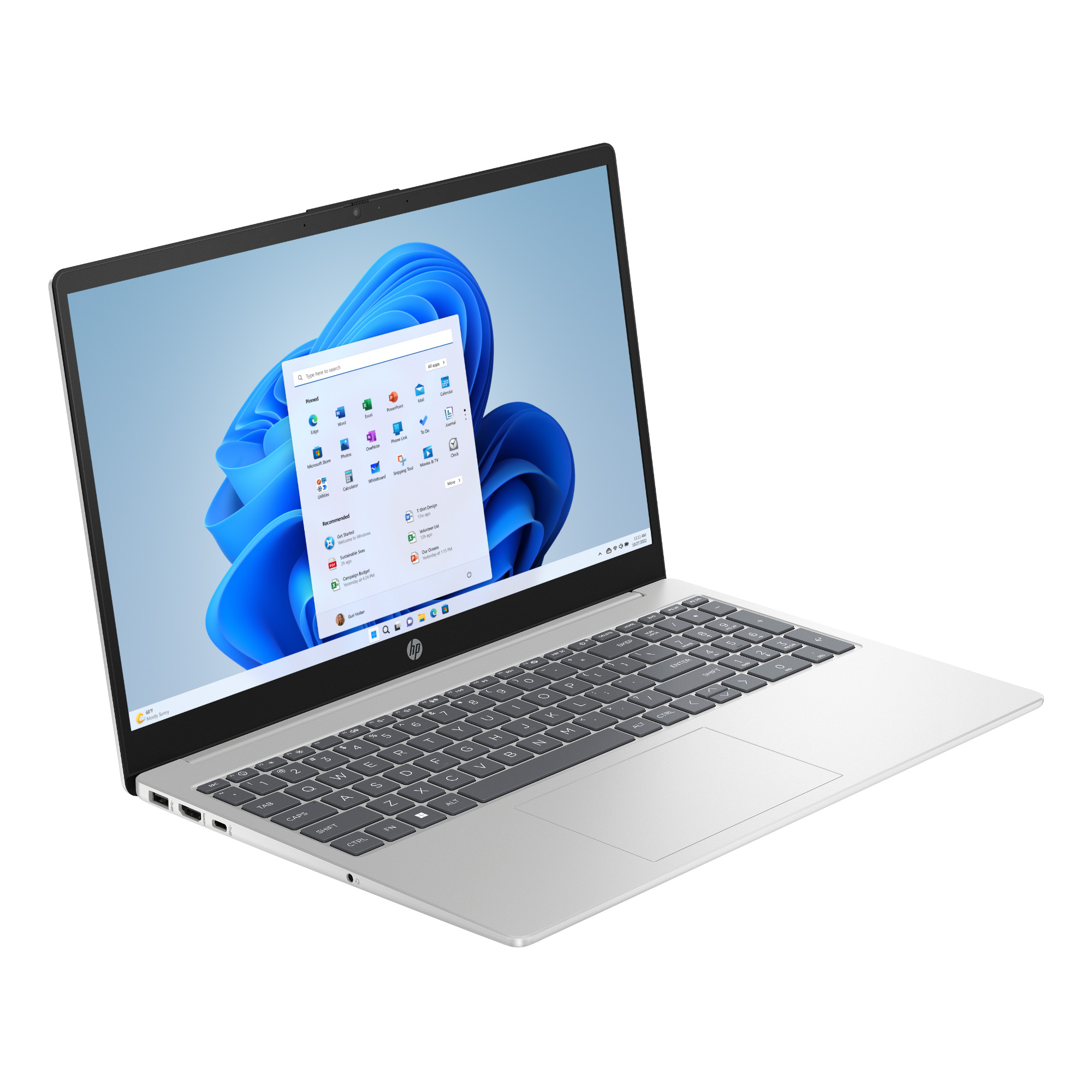 Silver HP 15.6" Laptop