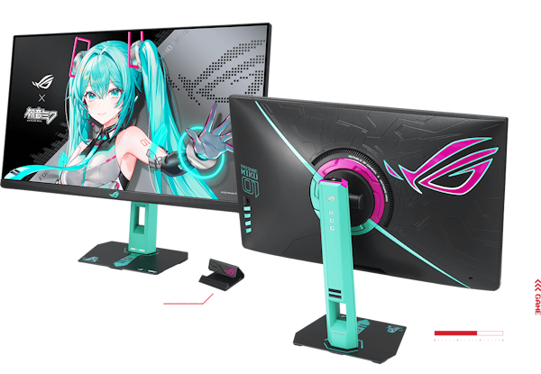 ASUS ROG Strix XG27ACMEG-G Hatsune Miku Edition Monitor – 27-inch