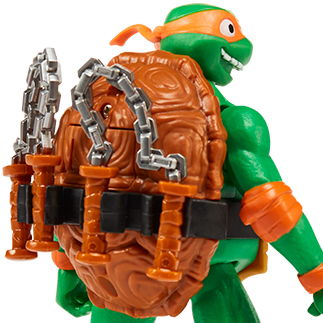 Teenage Mutant Ninja Turtles: Mutant Mayhem 5.5” Raphael Deluxe Ninja  Shouts Figure by Playmates Toys 