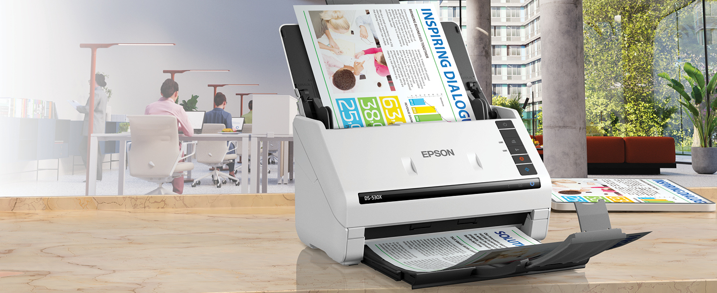 Epson DS-530X High-Speed Desktop Document Scanner | Products