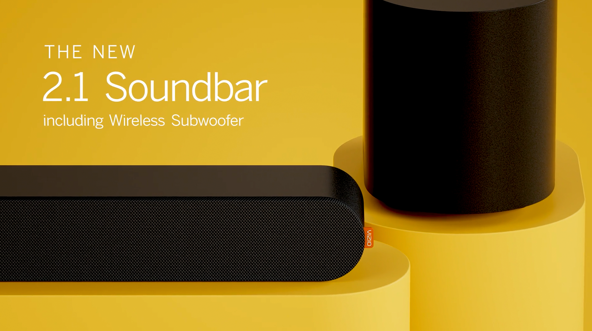 slide 1 of 5, show larger image, vizio 2.1 soundbar with dolby atmos & dts:x