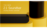 slide 1 of 5, zoom in, vizio 2.1 soundbar with dolby atmos & dts:x