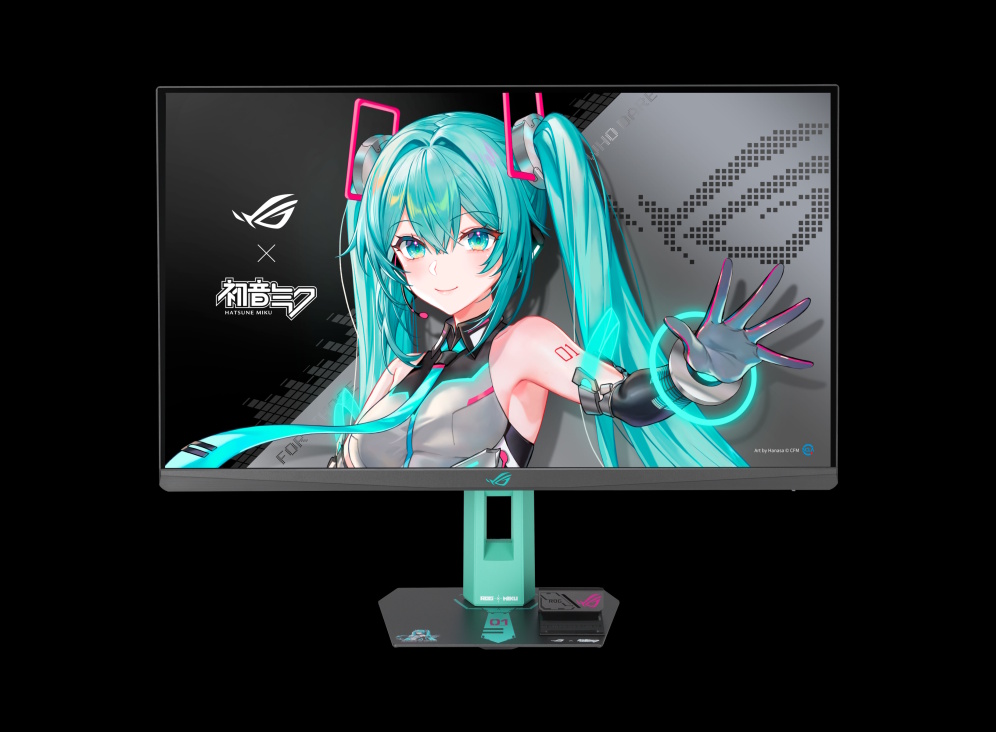 ASUS ROG Strix XG27ACMEG-G Hatsune Miku Edition Monitor – 27-inch