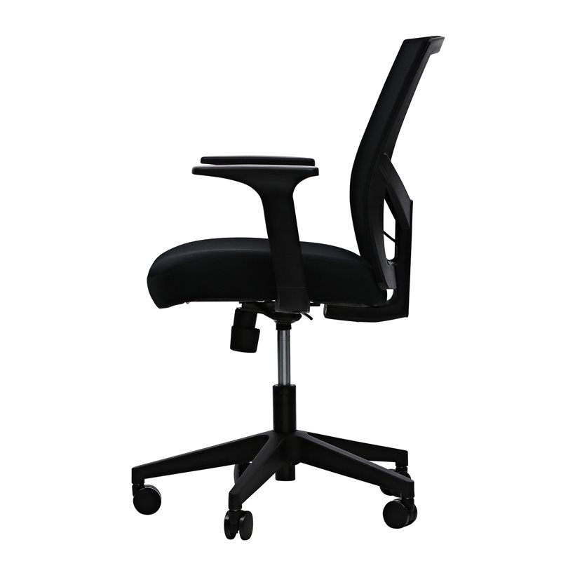 Alera®Alera Wrigley Series High Performance High-Back Synchro-Tilt Task  Chair, Supports 275 lb, 17.24″ to 20.55″ Seat Height, Black – Alera Details