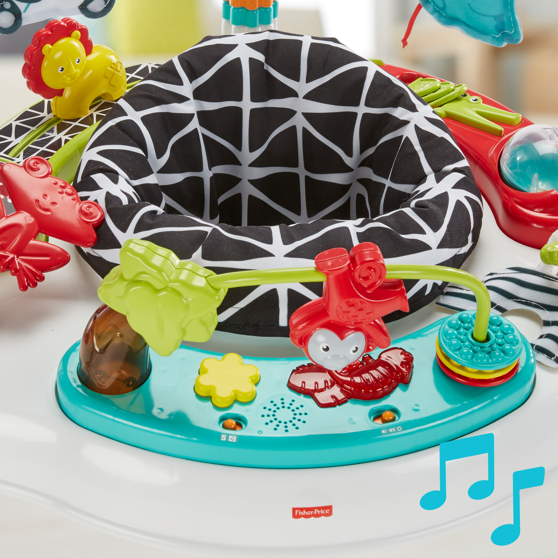 Fisher price animal hot sale wonders jumperoo reviews