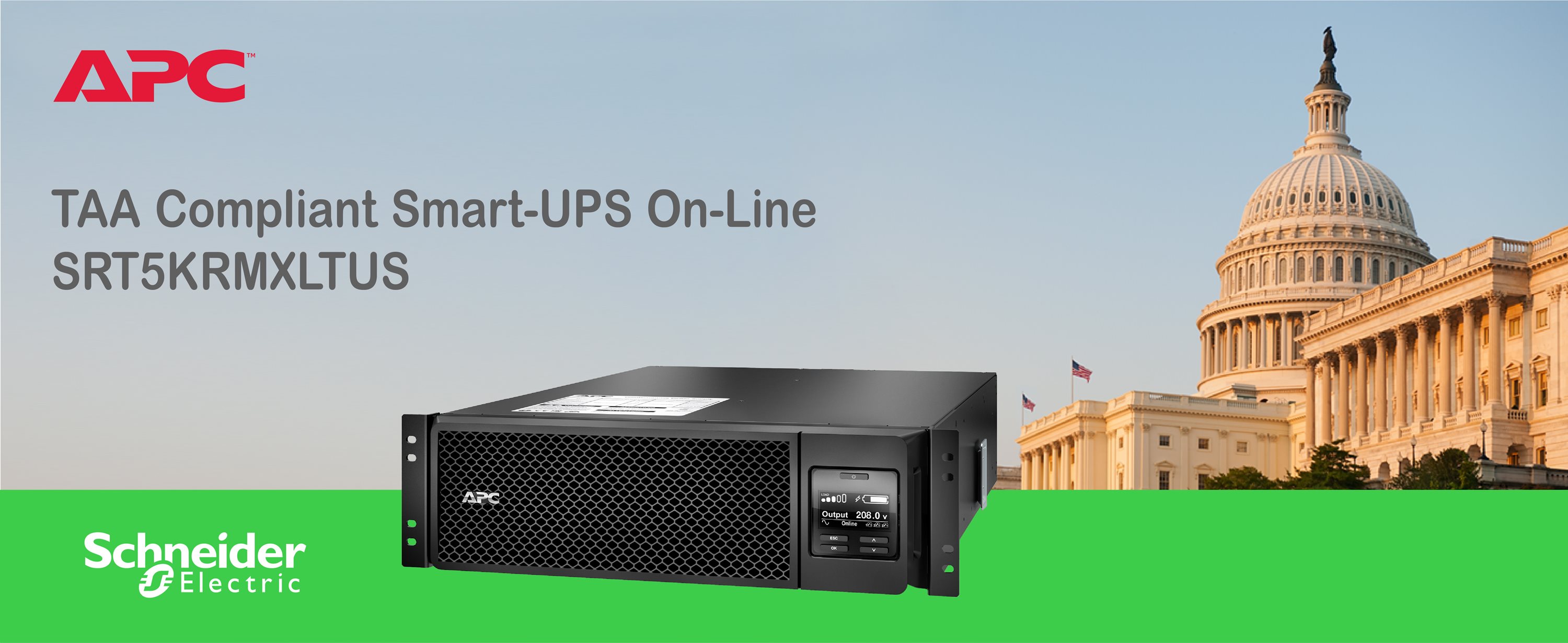 APC Smart-UPS SRT SRT5KRMXLTUS - Essential Series - UPS - 4250 Watt ...