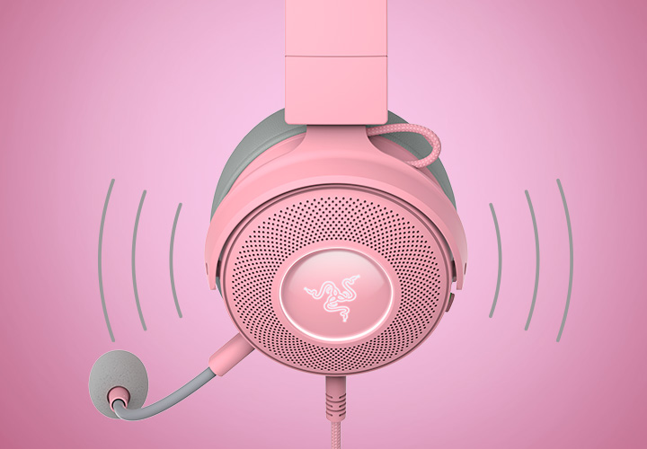 Oraal vork puberteit Razer Kraken Kitty V2 Pro Wired RGB Headset: Interchangeable Ears (Kitty,  Bear, Bunny) - Stream Reactive Lighting - Detachable HyperClear Cardioid  Mic - 50mm Drivers - 7.1 Surround Sound - Quartz Pink - Newegg.com