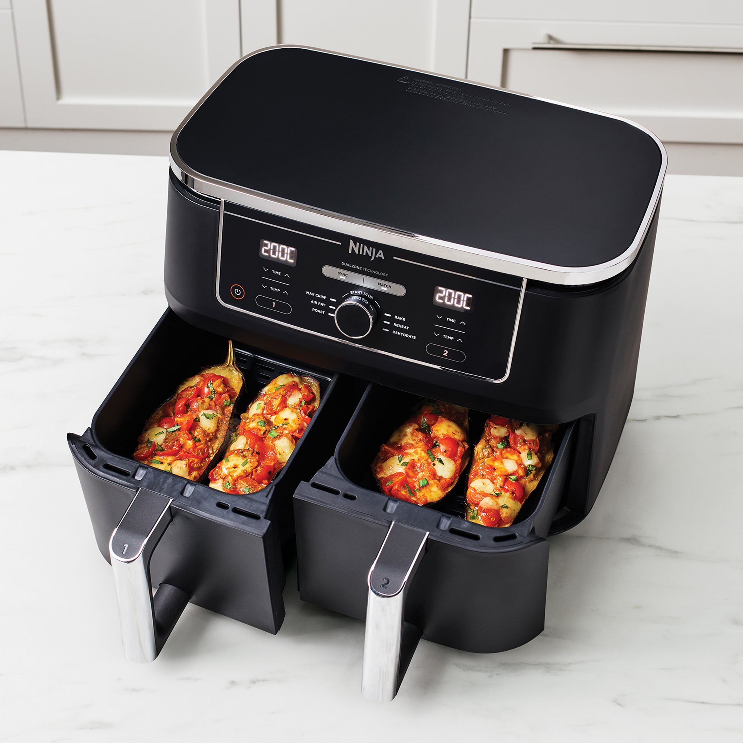Ninja Foodi 2-Basket Air Fryer w/DualZone Technology: First Look & First  Cook! 