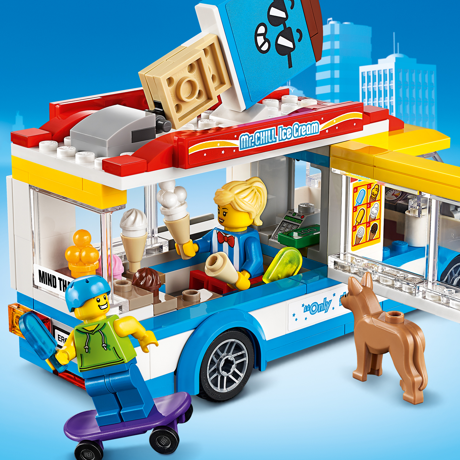 60253 - LEGO® City le camion de crème glacée