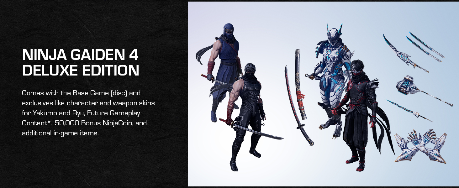 NINJA GAIDEN 4 - Deluxe Edition - Xbox Series X [Disc + Code