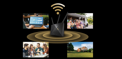 Ægte trådløst netværk, hvor du har brug for det