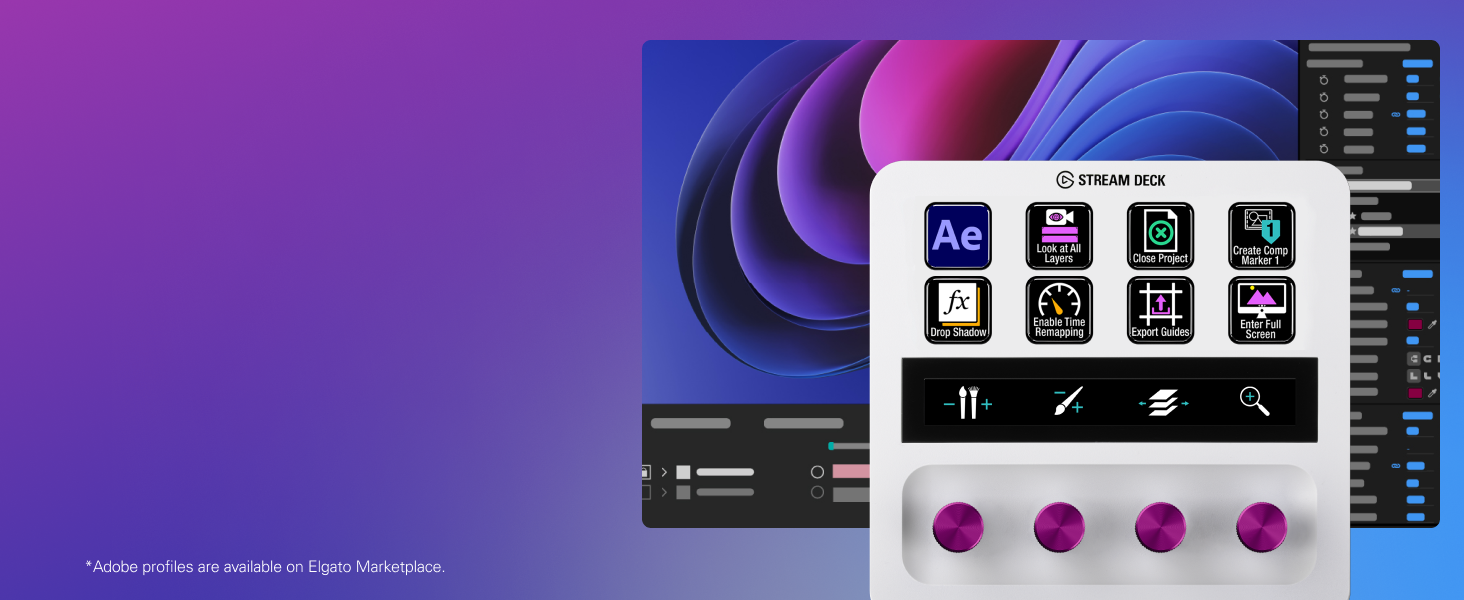 その他 Eldato STREM DECK + White Stream Deck - White | Elgato