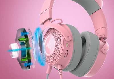 RAZER™ TRIFORCE TITANIUM 50 MM DRIVERS