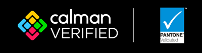 Calman Verified and Pantone Validated