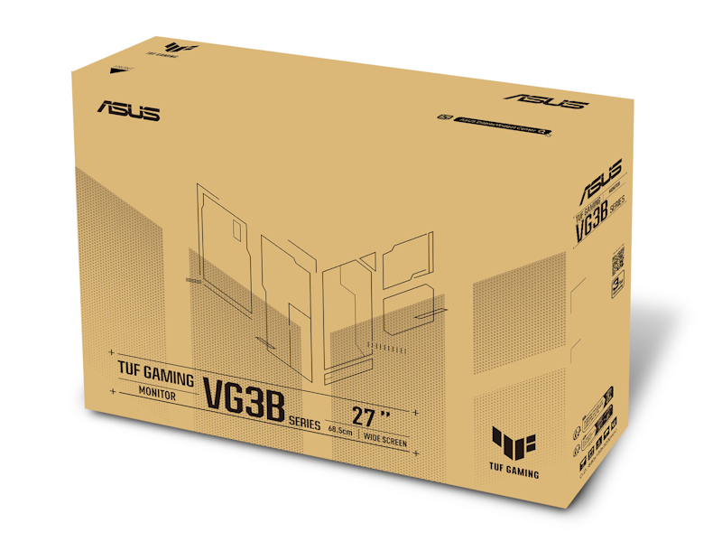 TUF Gaming VG27WQ3B Verpackung