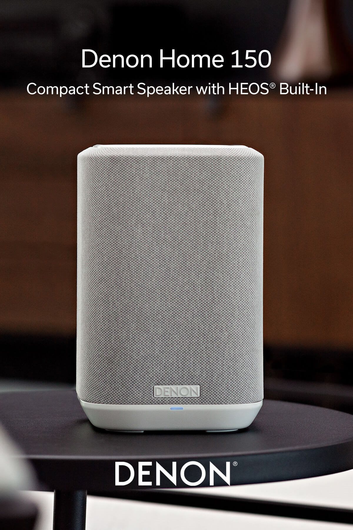 Denon Home 150 Wireless Speaker with HEOS Built in AirPlay 2 and