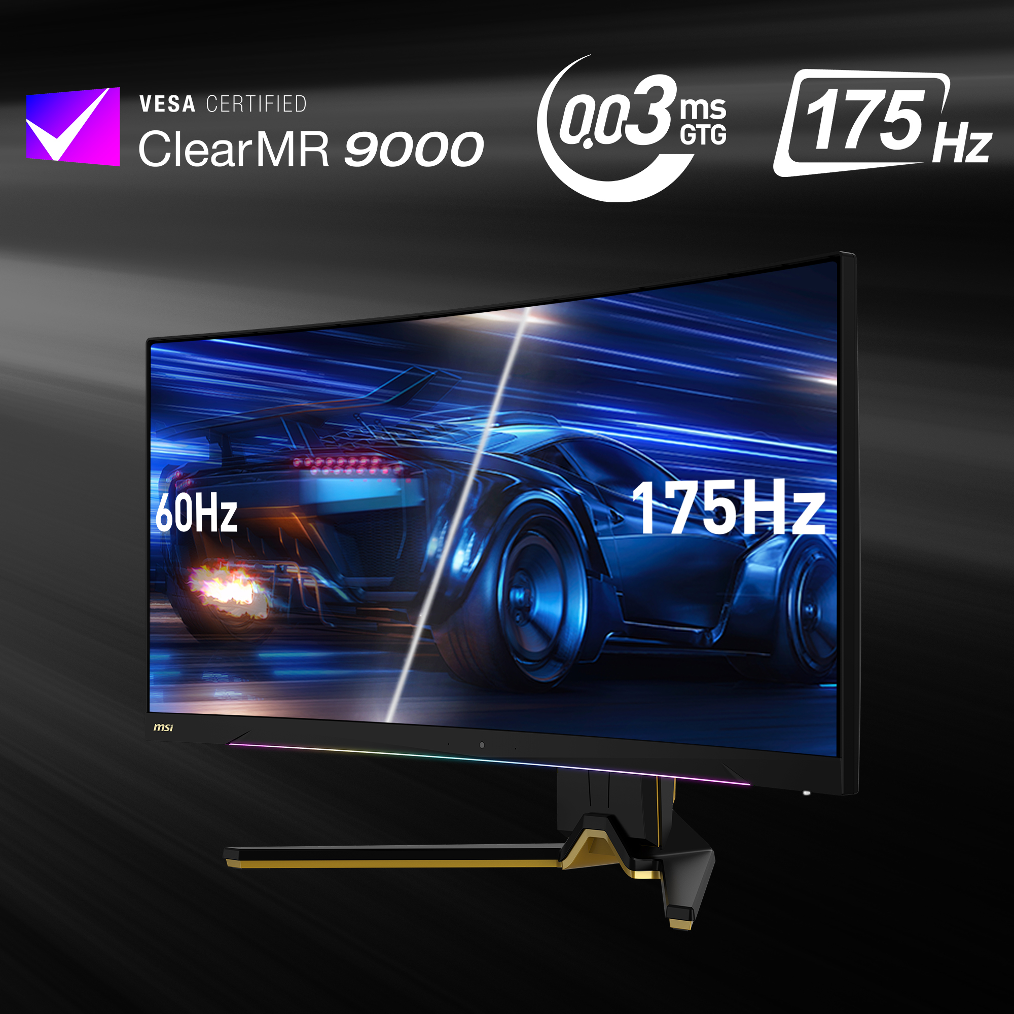 MSI 34 175 Hz QD-OLED UWQHD QD-OLED Gaming Monitor FreeSync Premium Pro  (AMD Adaptive Sync) 3440 x 1440 (2K) 97.8% Adobe RGB / 99.3% DCI-P3 /  139.1% sRGB MEG 342C QD-OLED 