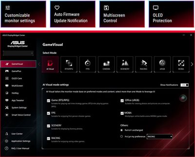 DisplayWidget Center