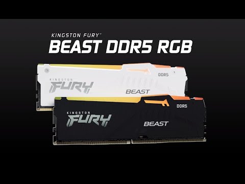 Memoria Kingston Fury Beast 16GB DDR5-5200MT/s PC5-41600 CL40