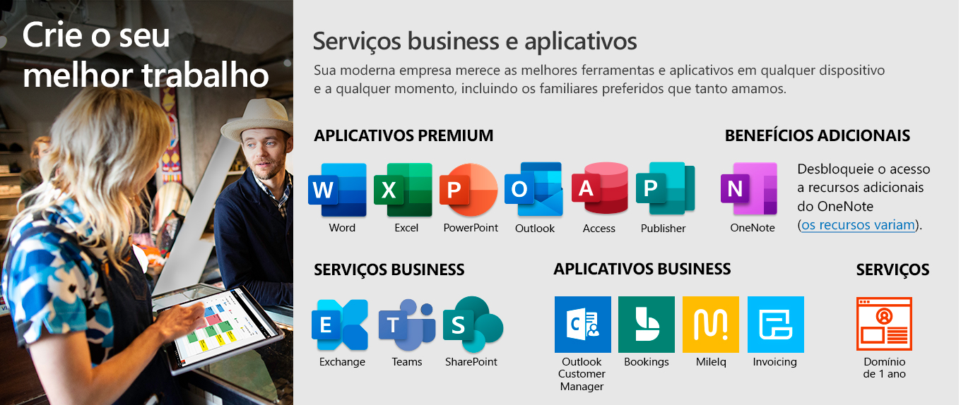 Microsoft Office 365 Business Standard - Creative Tecnologia