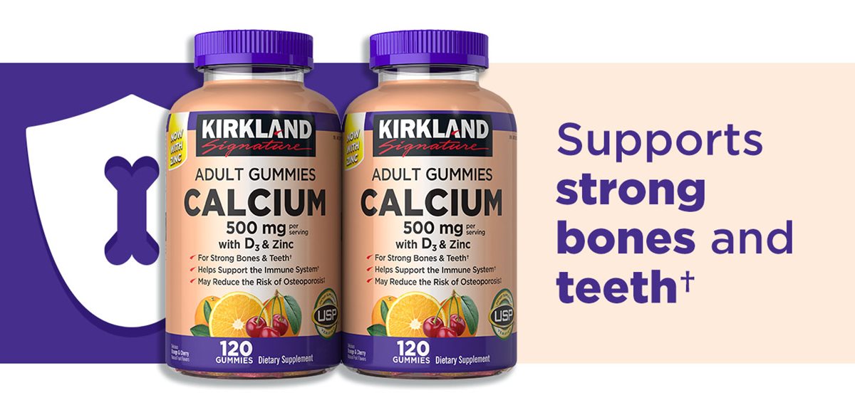 Supports strong bones and teeth