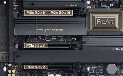 ProArt X670E-Creator Wi-Fi is PCIe 5.0 ready
