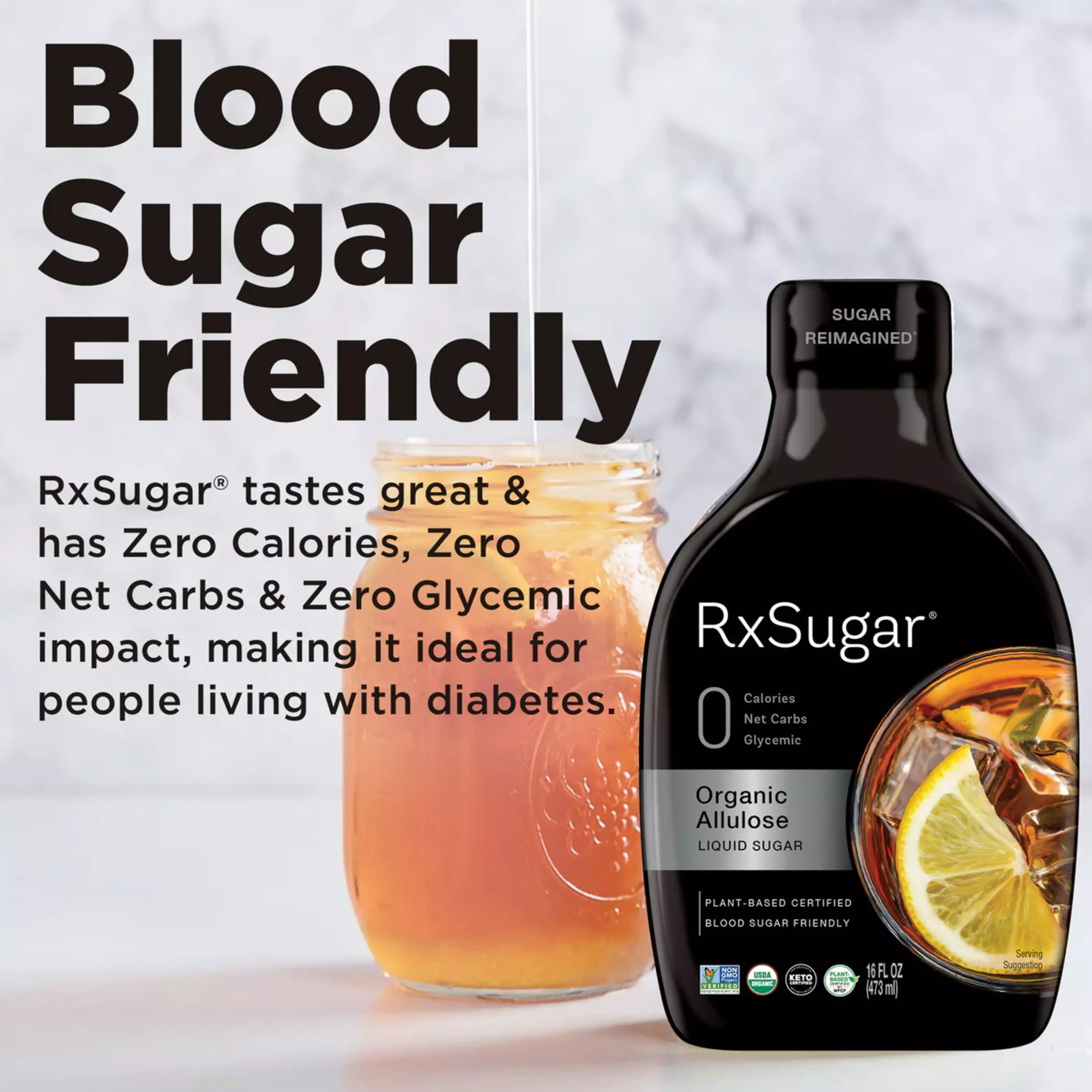 RxSugar - RxSugar, Sugar Reimagined - Allulose, Organic