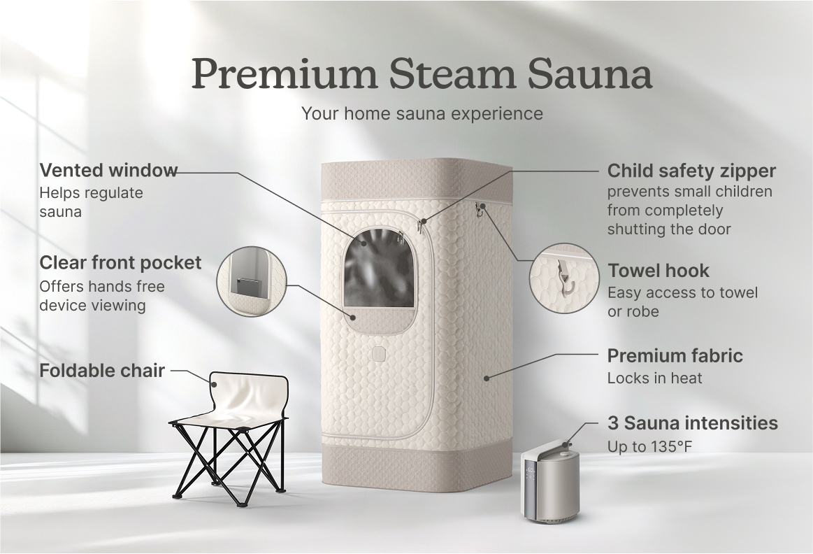 Homedics Premium Steam Sauna | Costco